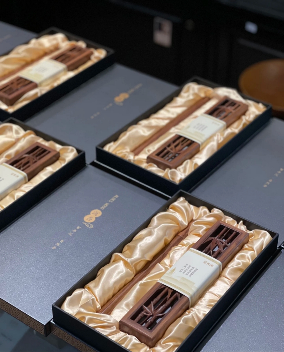 竹韵莞香·步步高升——珍贵莞香礼盒