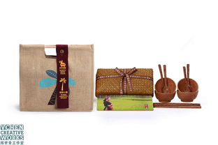 椰木餐具礼包 自然与实用的完美馈赠
