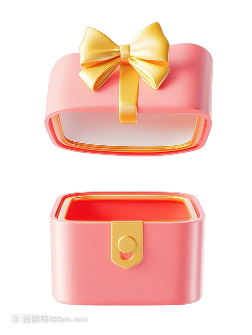 打开惊喜的礼物盒